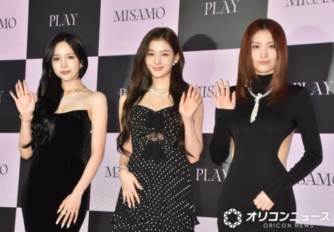 �uMISAMO 1st Listening Party �wPLAY�x�v�ɓo�ꂵ��MISAMO�iMINA�ASANA�AMOMO�j �iC�jORICON NewS inc. 
