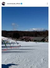 ���X�؊�u�y���ł��F�B�Ƒ��ƃX�L�[�v(�ʐ^�̓C���X�^�O���� @nozomisasaki_official ���) 