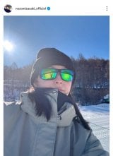 ���X�؊�u�y���ł��F�B�Ƒ��ƃX�L�[�v(�ʐ^�̓C���X�^�O���� @nozomisasaki_official ���) 