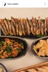 �����o�q�u�Ƃɂ����y���� �������� �݂�Ȃ� ���n�n�Ə΂��Ȃ��� ����ŐH�ׂ��w�v(�ʐ^�̓C���X�^�O���� @hara_hideko ���) 