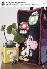 [�҂ݕ����L No.10]���ŕ��Ԃ���I�����X�[�p�[�}���I�̃o�b�O(�ʐ^�̓C���X�^�O���� @fuka_koshiba_official ���) 