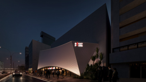 �V���ɒa�����郉�C�u�n�E�X�w�i���́jBEAT PARK�x�C���[�W 