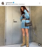 ���c�^�R���u���[�Y�\�b�N�X���E�F�X�^���u�[�c�ɕϐg�����܂����v(�ʐ^�̓C���X�^�O���� @sadamayumi ���) 