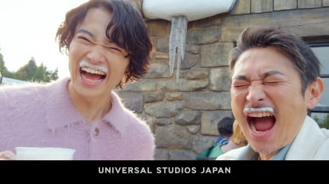 �E�˗m��E�ˈ���������USJ�VCM�u�m��Ȃ��W�u���������o���v�с@�摜�񋟁F���j�o�[�T���E�X�^�W�I�E�W���p�� 