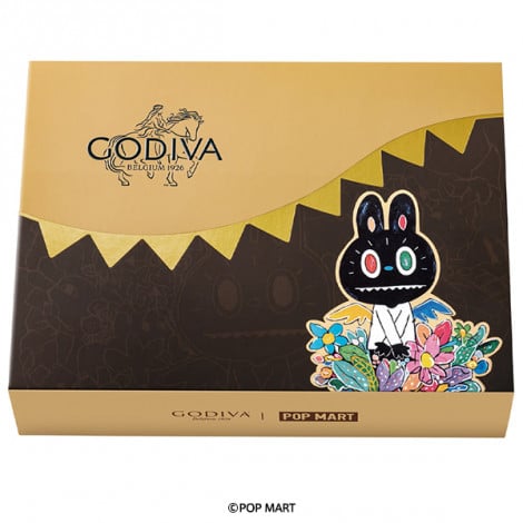 GODIVA �~ LABUBU �`���R���[�g �|�b�v�A�b�v�{�b�N�X 