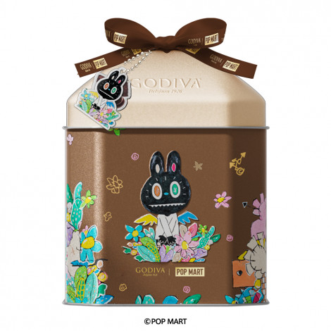 GODIVA �~ LABUBU �}�X�^�[�s�[�X �_�[�N�`���R���[�g 10���� 