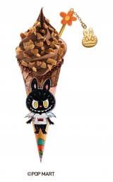 GODIVA �~ LABUBU �_�[�N�`���R���[�g �\�t�g�N���[�� 