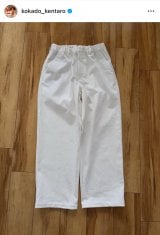 �R�J�h�P���^���E�u�u�R�J�h�ƃ~�V���v�̃R�J�h�p���c�̌^���������������āA�e�[�p�[�h���ɂ߂ɂ��Ă��傢�X�g���[�g�C���ɂ��Ă݂܂��� �x���g���[�v���t�����̂Ńx���g�����p�Ɂv(�ʐ^�̓C���X�^�O���� @kokado_kentaro ���) 