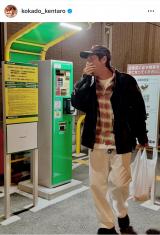 �R�J�h�P���^���E�u�u�R�J�h�ƃ~�V���v�̃R�J�h�p���c�̌^���������������āA�e�[�p�[�h���ɂ߂ɂ��Ă��傢�X�g���[�g�C���ɂ��Ă݂܂��� �x���g���[�v���t�����̂Ńx���g�����p�Ɂv(�ʐ^�̓C���X�^�O���� @kokado_kentaro ���) 