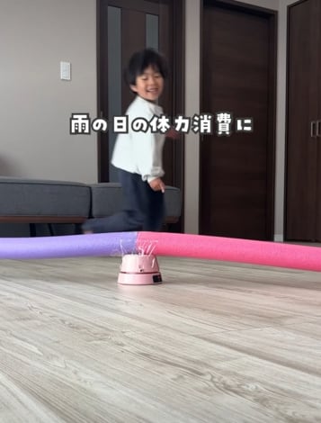 �J�̓��̗̑͏���ɖ𗧂^���肳��i@ari_mama.kosodate�j�� 